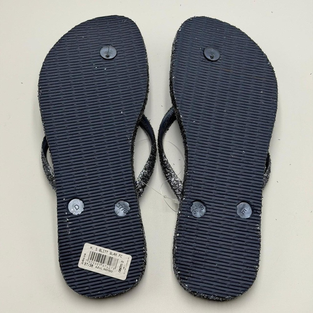 W's 7/8 | Havaianas Sunset Stardust Glitter flip flops / sandals | SLGL0033 - Picture 8 of 8